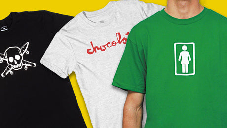 Camisetas de skate