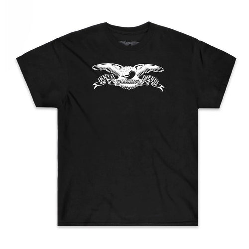 Camiseta Anti Hero Skateboards Basic Eagle - Preto