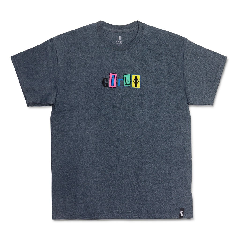 Camiseta Girl Skateboards Out to lunch - Chumbo