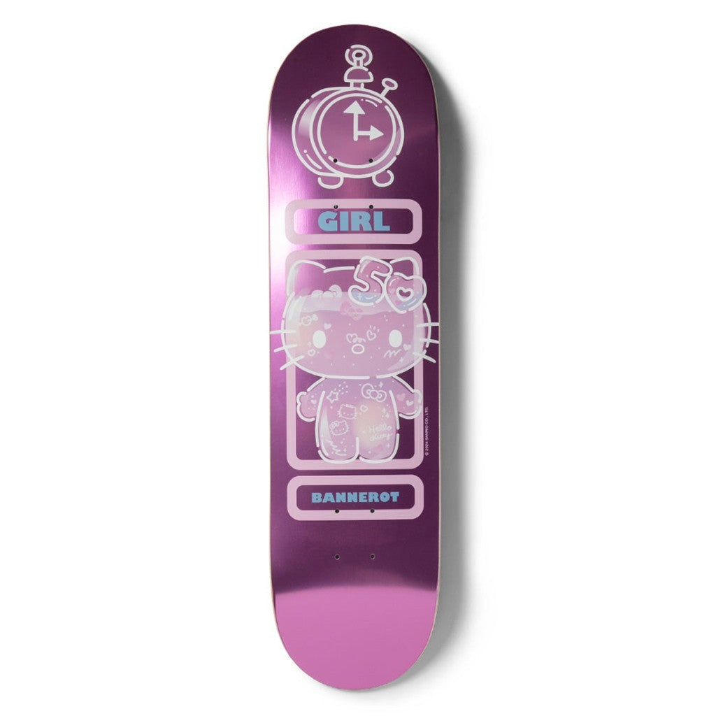 Shape Girl Skateboards Bannerot Hello Kitty 50 - Rosa