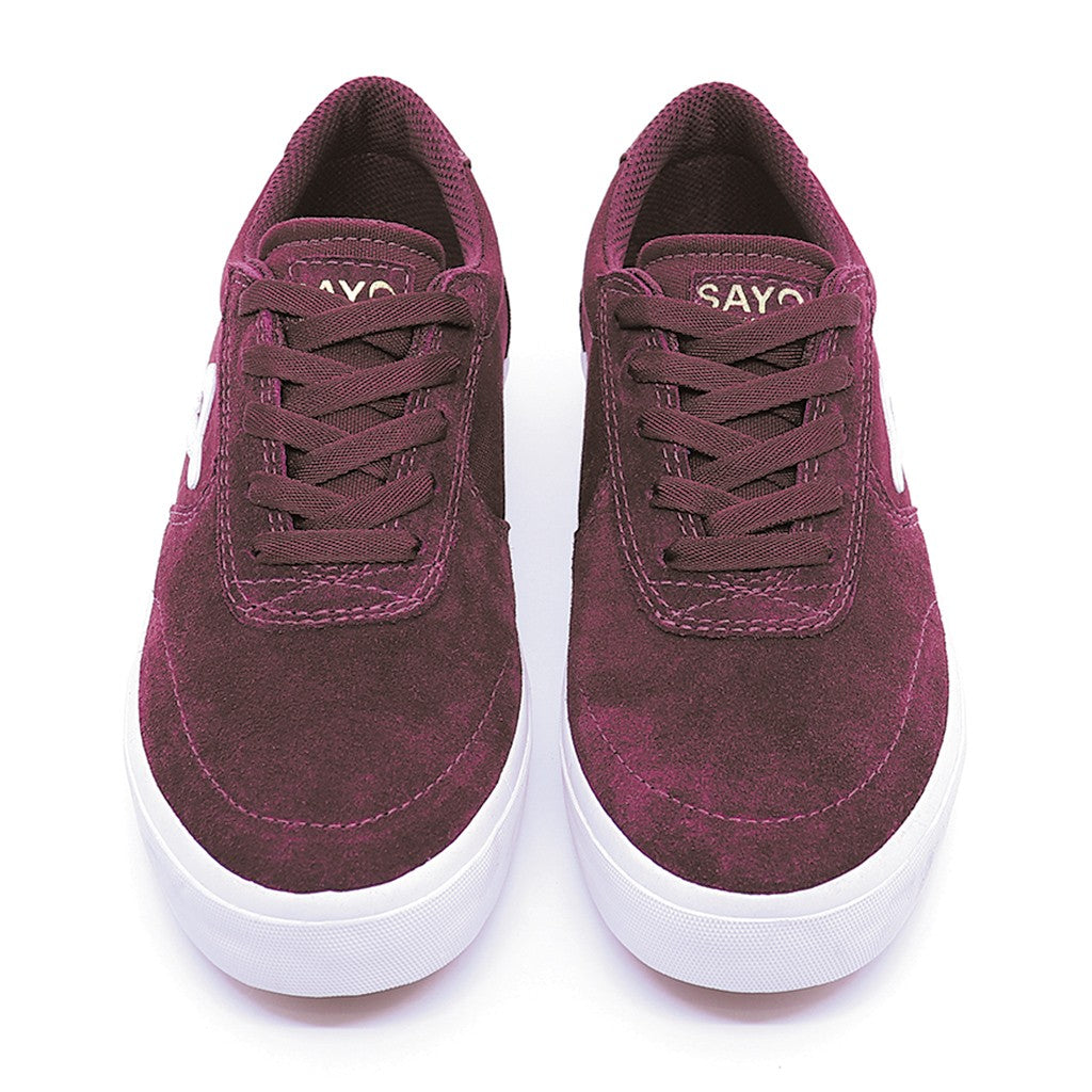 Tênis Say Skateboards Great - Bordô / Branco