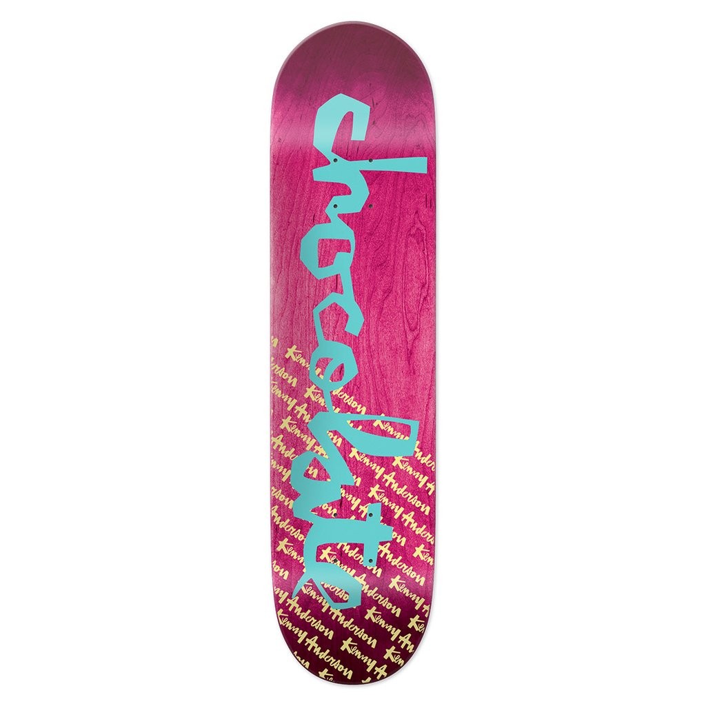 Shape Chocolate Skateboards Kenny Anderson Original Chunk Deck - Rosa