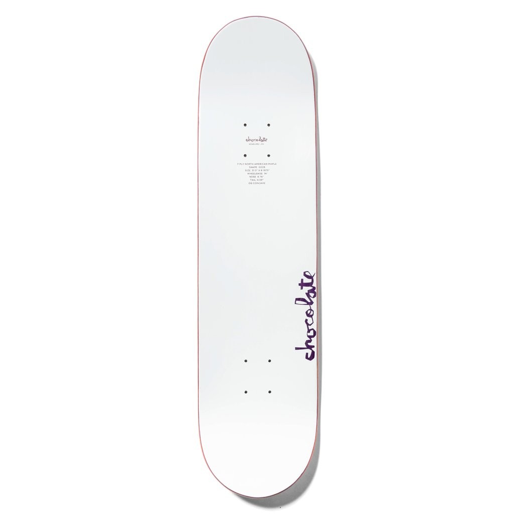 Shape Chocolate Skateboards Yonnie Cruz Original Chunk Deck - Branco