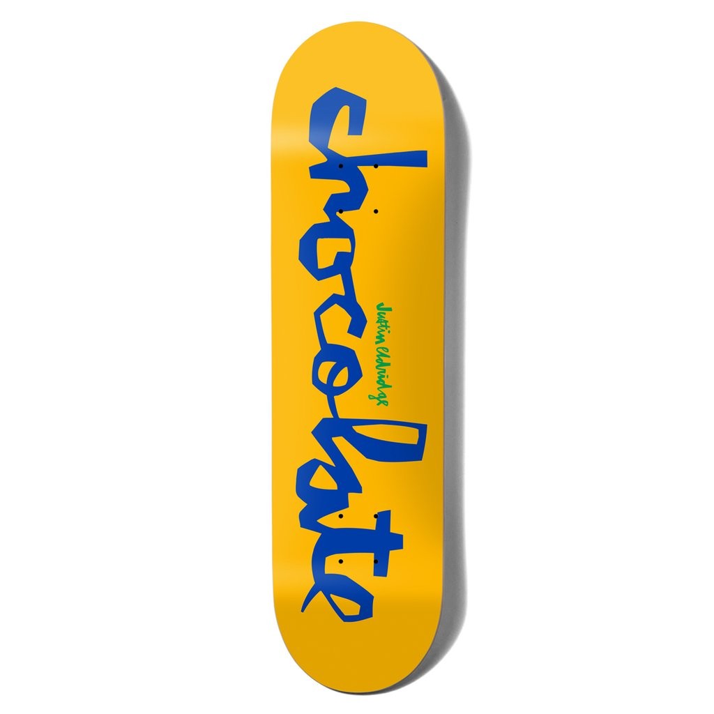 Shape Chocolate Skateboards Justin Eldridge Original Chunk Deck - Laranja