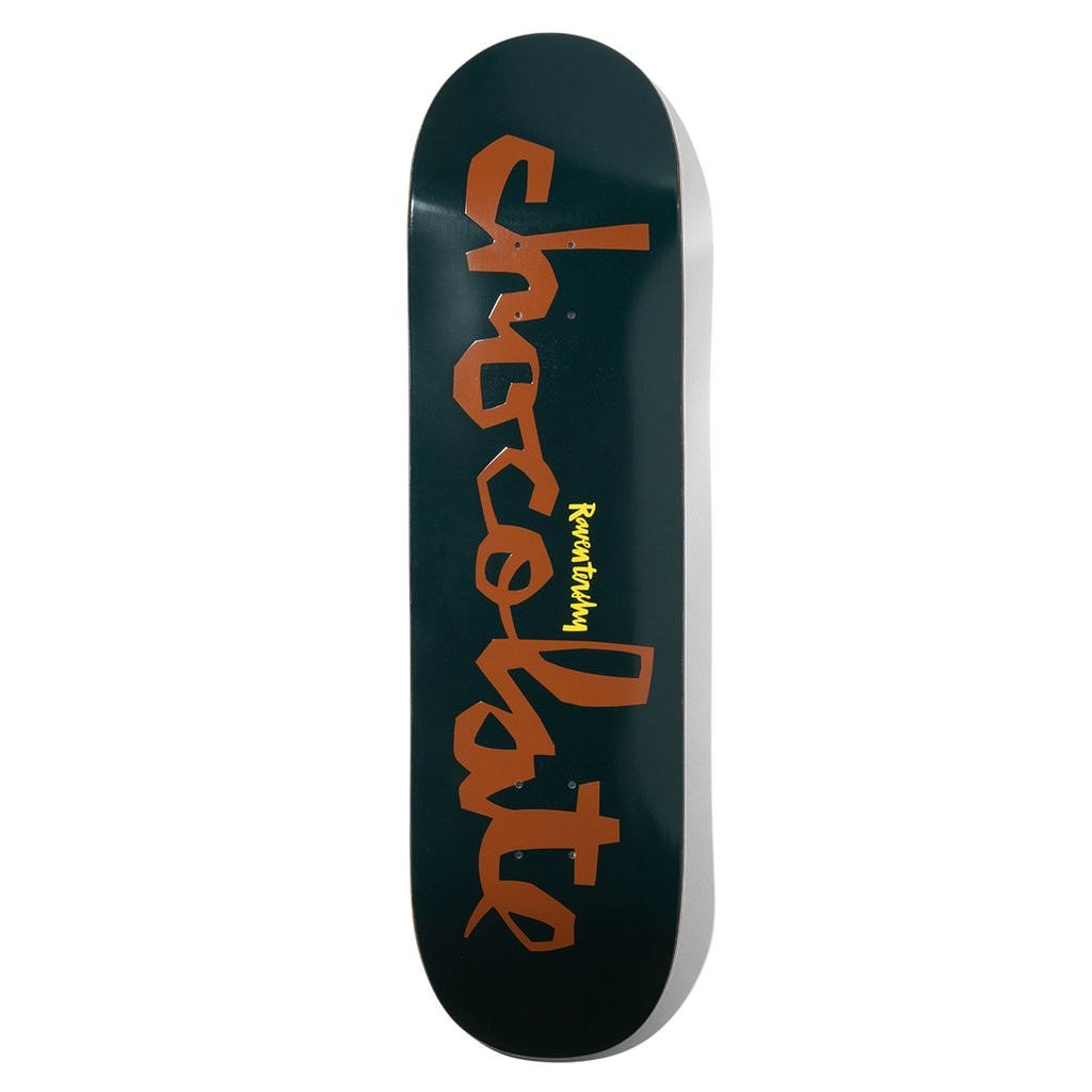 Shape Chocolate Skateboards Raven Tershy Original Chunk Deck - Preto / Vermelho / Amarelo
