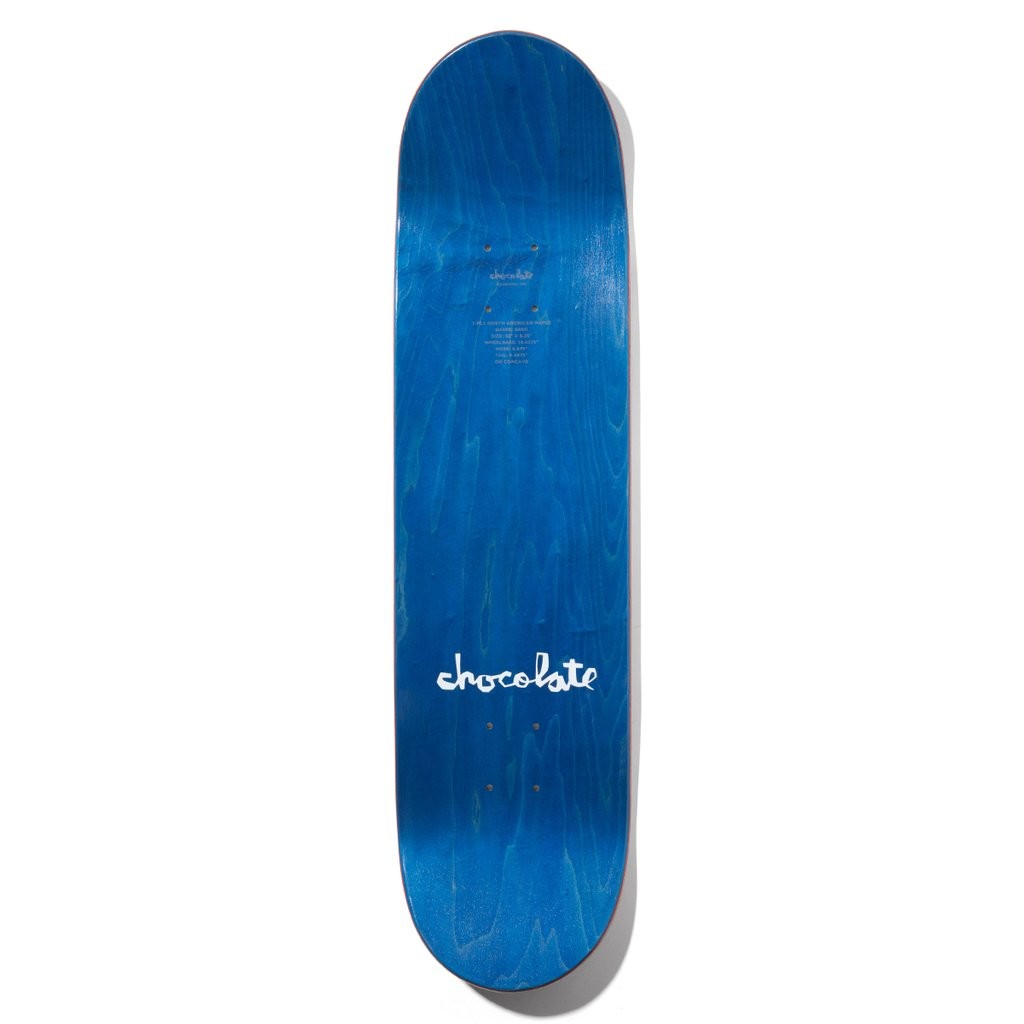Shape Chocolate Skateboards Fernandez Original Chunk Deck - Verde / Branco / Vermelho