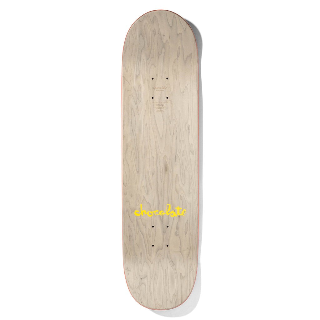 Shape Chocolate Skateboards Vincente Alvarez Original Chunk Deck - Amarelo / Chumbo