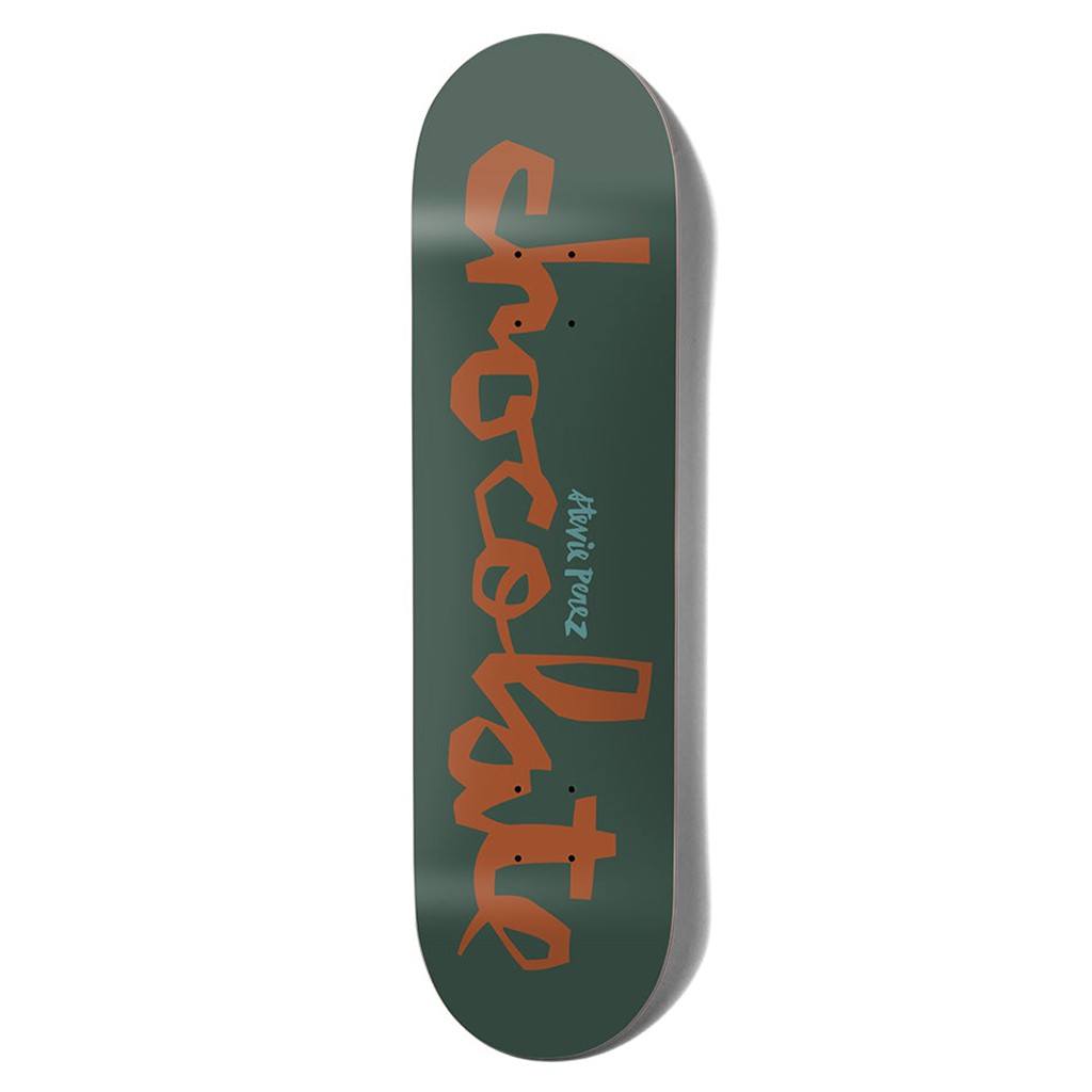 Shape Chocolate Skateboards Perez Original Chunk Deck - Verde / Laranja