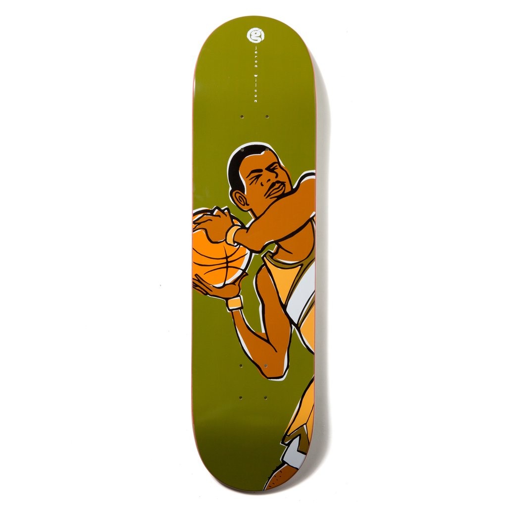 Shape Girl Skateboards Jeron Wilson Crail Classics Basketball Deck - Verde