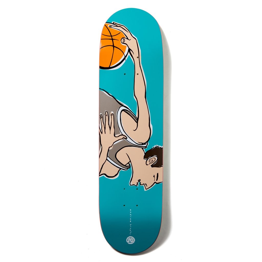 Shape Girl Skateboards Brophy Crail Classics Basketball Deck - Azul