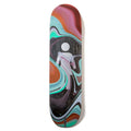 Shape Girl Skateboards Andrew Brophy Oil Slick Deck - Preto / Vermelho / Verde