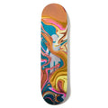 Shape Girl Skateboards Mike Mo Oil Slick Deck - Azul / Caramelo / Rosa