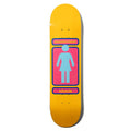 Shape Girl Skateboards Brandon Biebel 93 Til Deck - Amarelo / Rosa