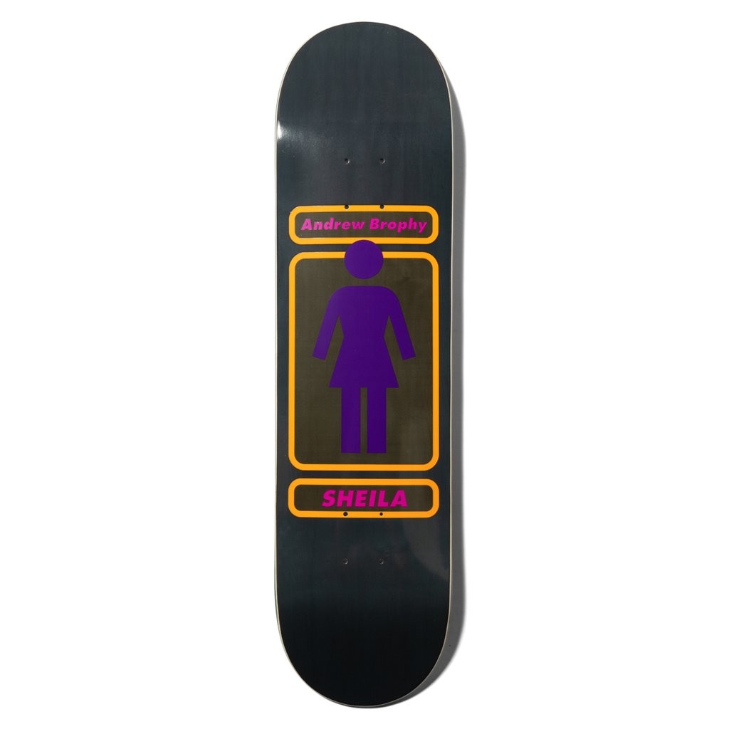 Shape Girl Skateboards Brophy 93 Til Deck - Preto