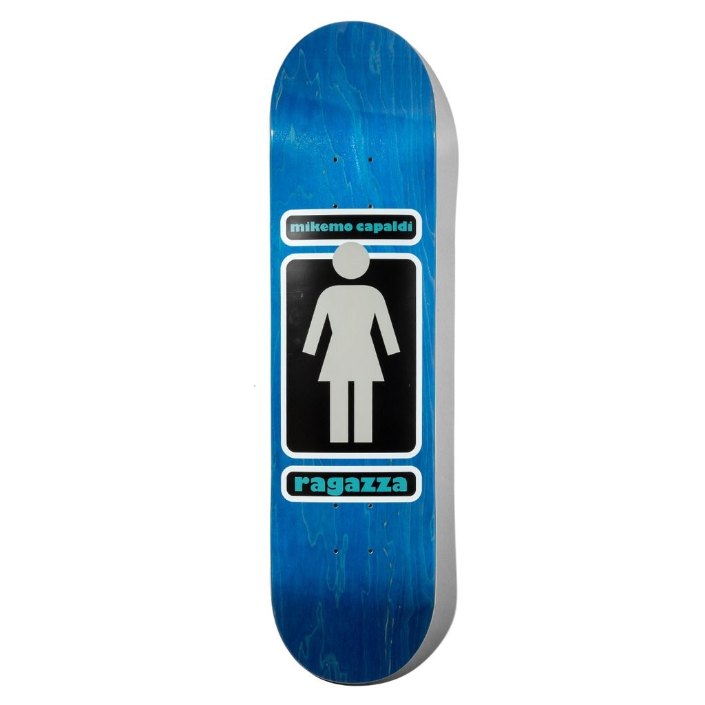 Shape Girl Skateboards Mike Mo 93 Til Deck - Azul / Preto