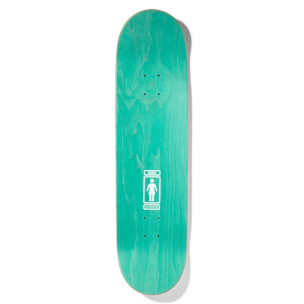 Shape Girl Skateboards Howard 93 Til Deck - Preto / Amarelo / Azul
