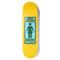 Shape Girl Skateboards Kennedy 93 Til Deck - Amarelo / Verde / Azul
