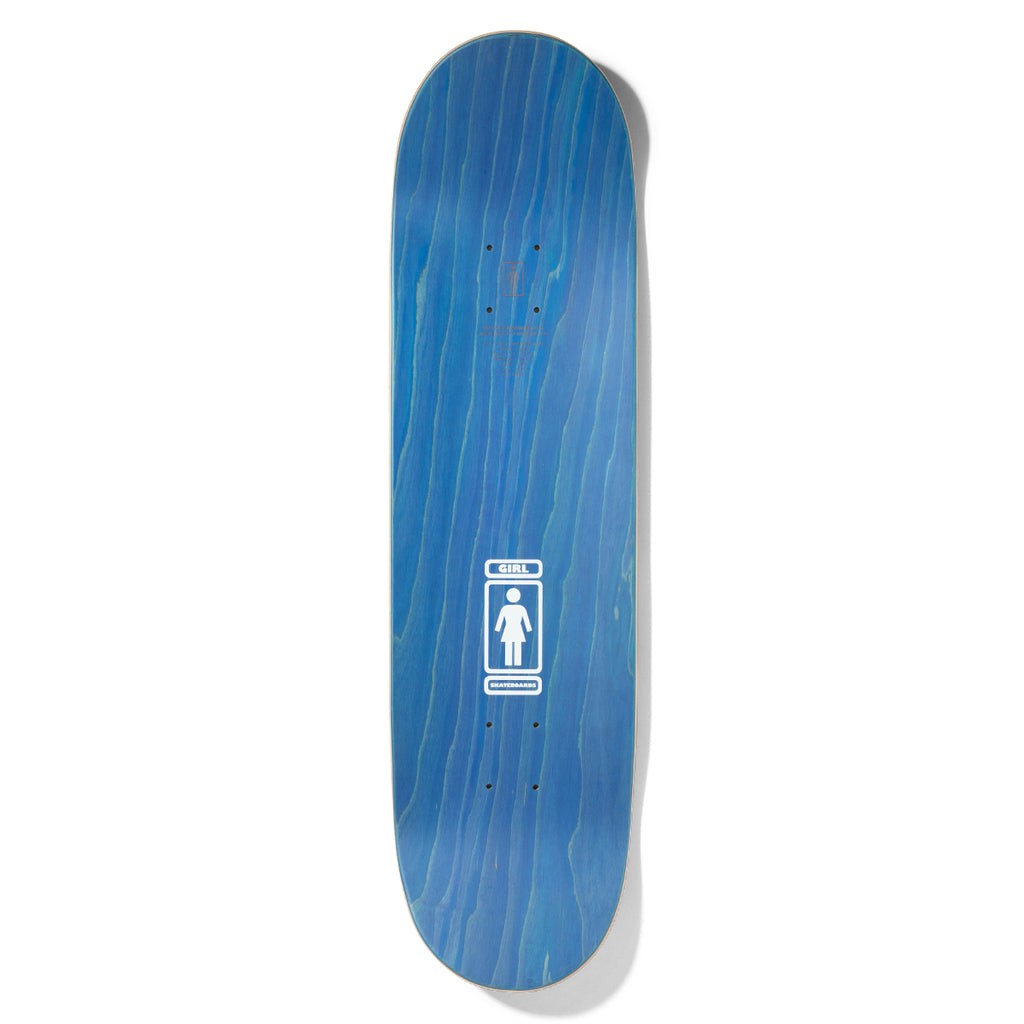 Shape Girl Skateboards Kennedy 93 Til Deck - Amarelo / Verde / Azul