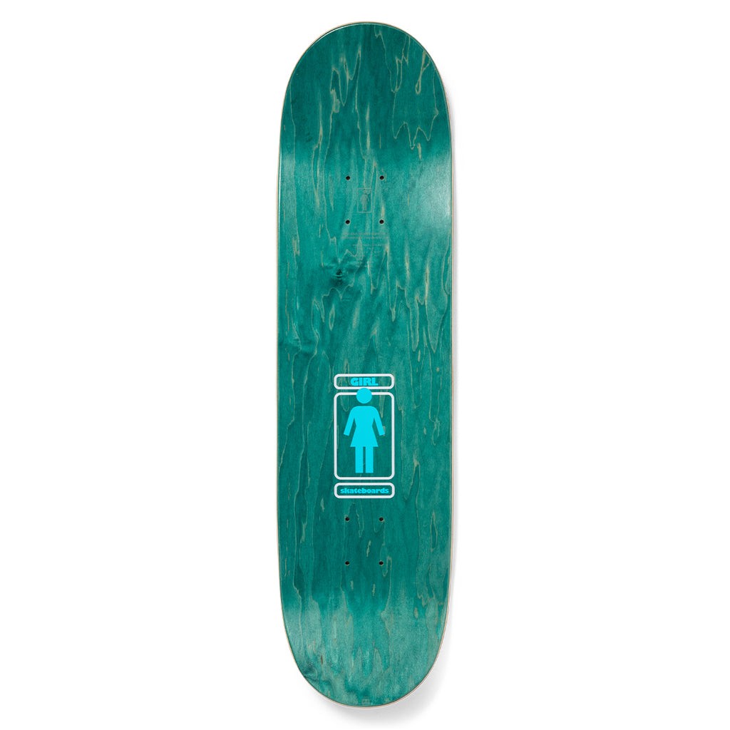 Shape Girl Skateboards Kennedy 93 Til Deck - Branco / Azul