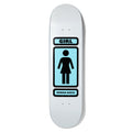 Shape Girl Skateboards Davis 93 Til Deck - Branco / Preto / Azul