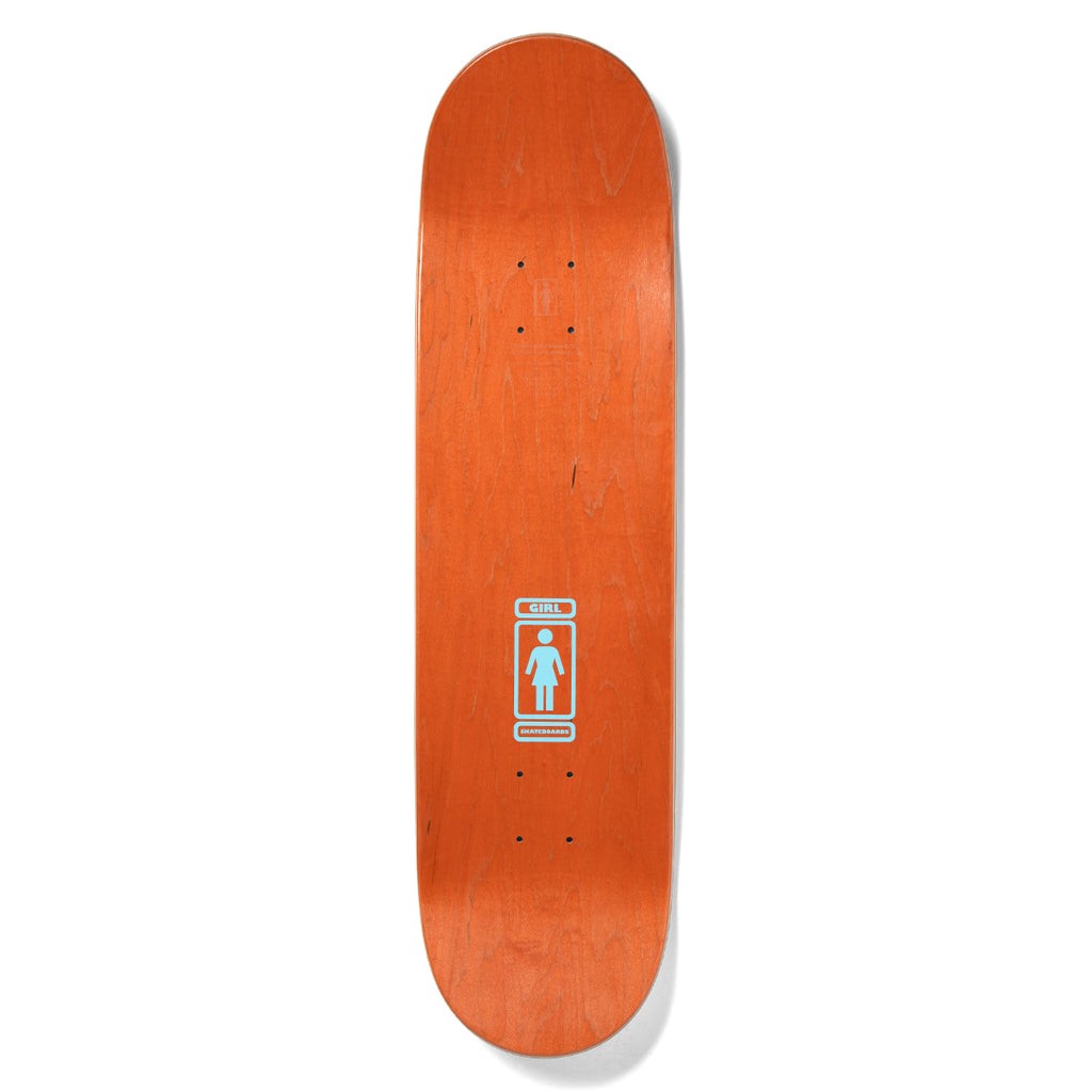 Shape Girl Skateboards Davis 93 Til Deck - Branco / Preto / Azul