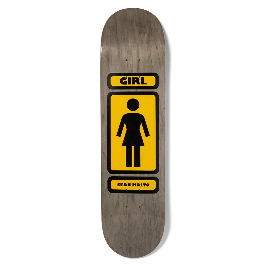 Shape Girl Skateboards Malto 93 Til Deck - Marrom / Preto / Amarelo
