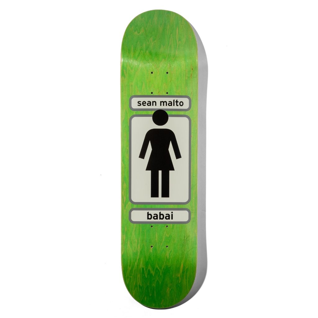 Shape Girl Skateboards Malto 93 Til Deck - Verde / Preto