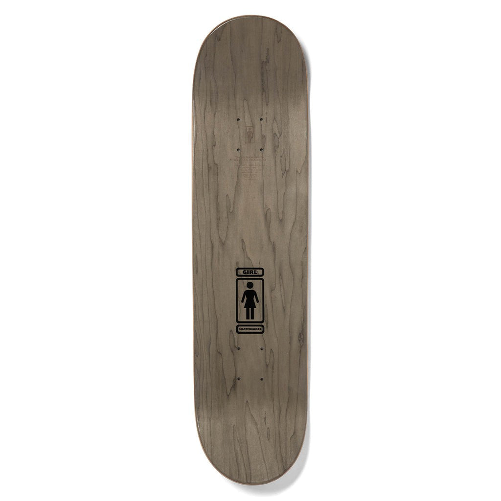 Shape Girl Skateboards Malto 93 Til Deck - Marrom / Preto / Amarelo