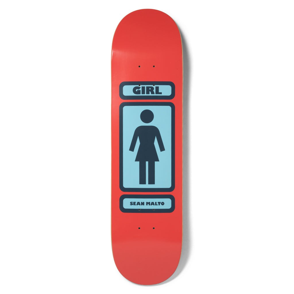 Shape Girl Skateboards Malto 93 Til Deck - Vermelho / Marinho / Azul