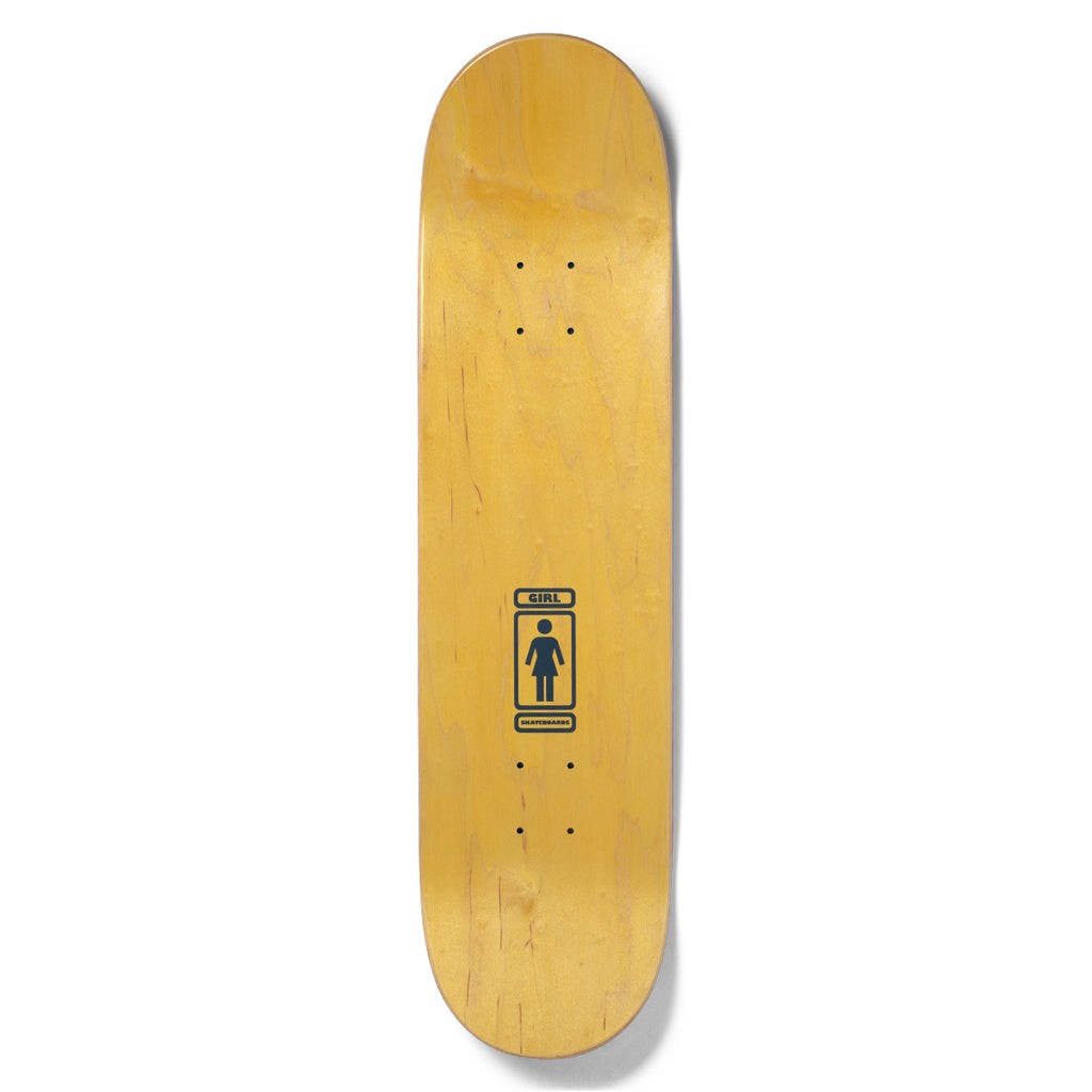 Shape Girl Skateboards Malto 93 Til Deck - Vermelho / Marinho / Azul