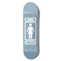 Shape Girl Skateboards Tony Ferguson 93 Til Deck - Azul / Branco
