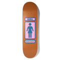 Shape Girl Skateboards Brophy 93 Til Deck - Marrom / Rosa / Marinho