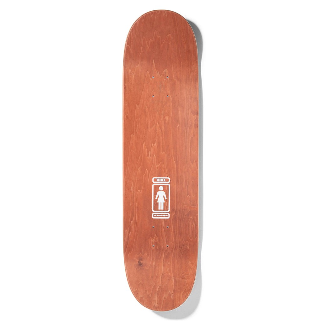 Shape Girl Skateboards Brophy 93 Til Deck - Marrom / Rosa / Marinho