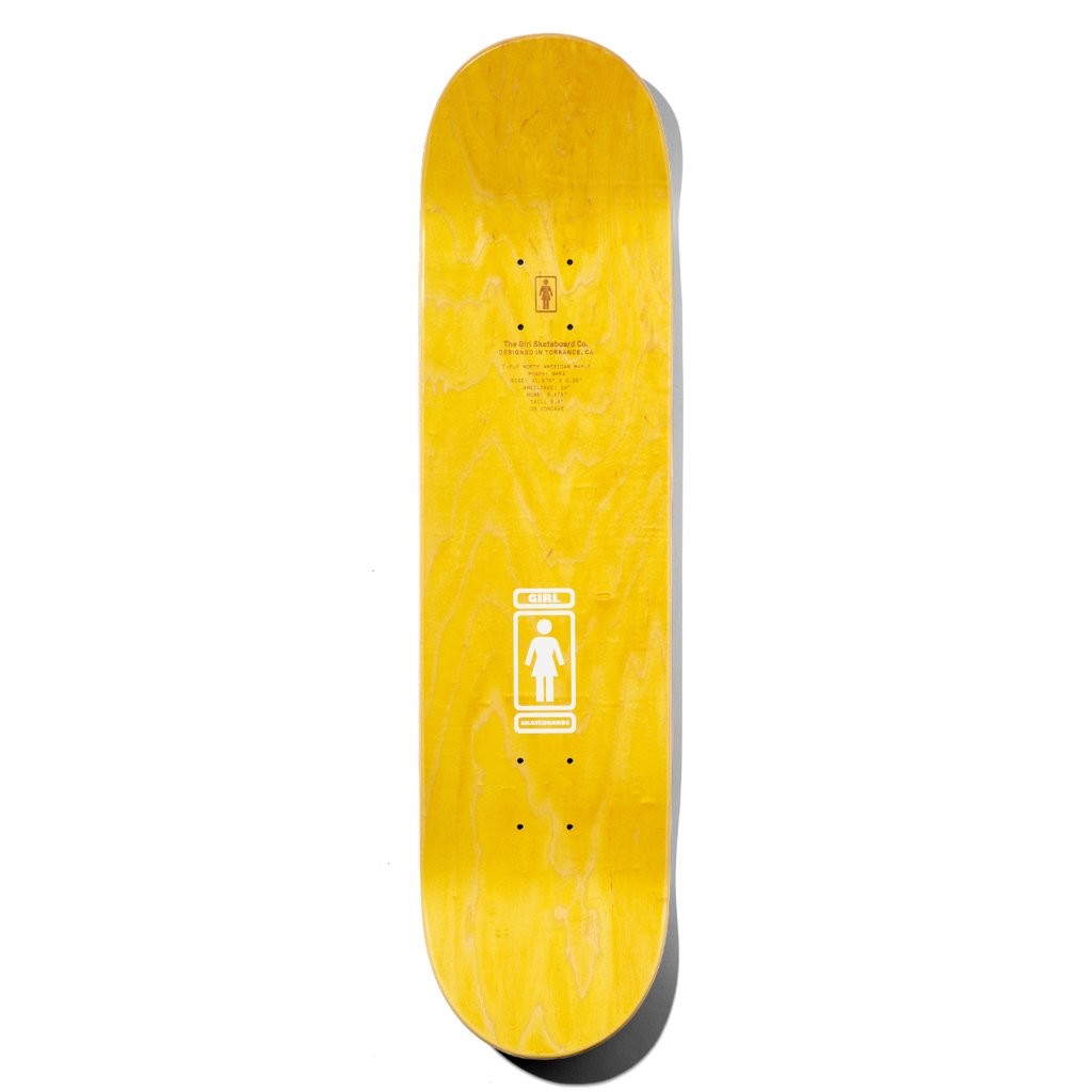 Shape Girl Skateboards Malto 93 Til Deck - Verde / Preto