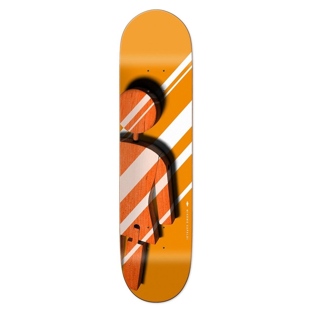 Shape Girl Skateboards Shutter OG Deck Mikemo - Laranja