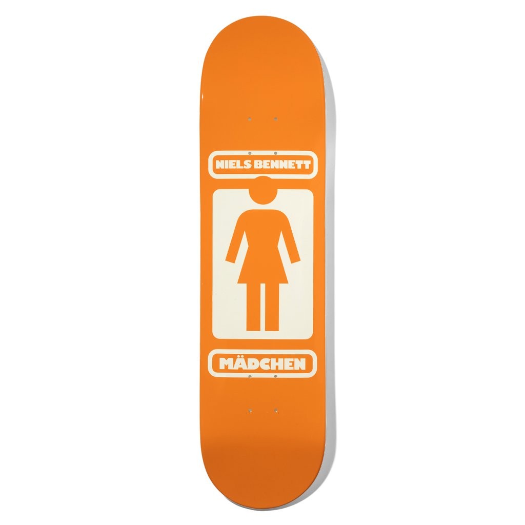 Shape Girl Skateboards Bennett 93 Til Deck - Laranja
