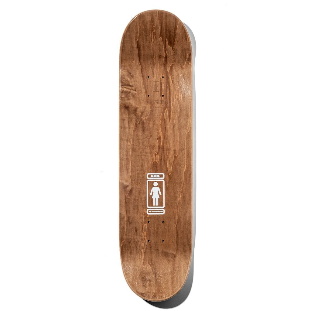 Shape Girl Skateboards Pacheco 93 Til Deck - Vermelho / Verde