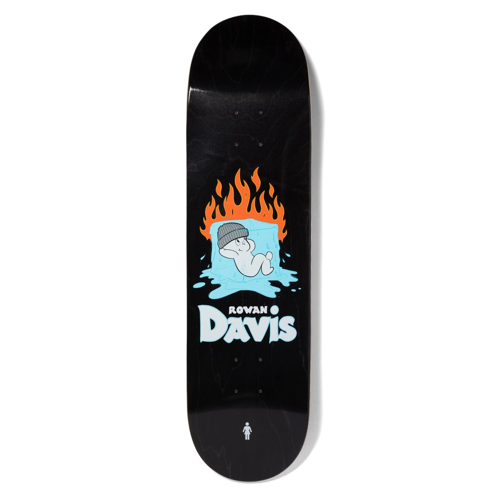 Shape Girl Skateboards Davis One Off - Preto / Branco