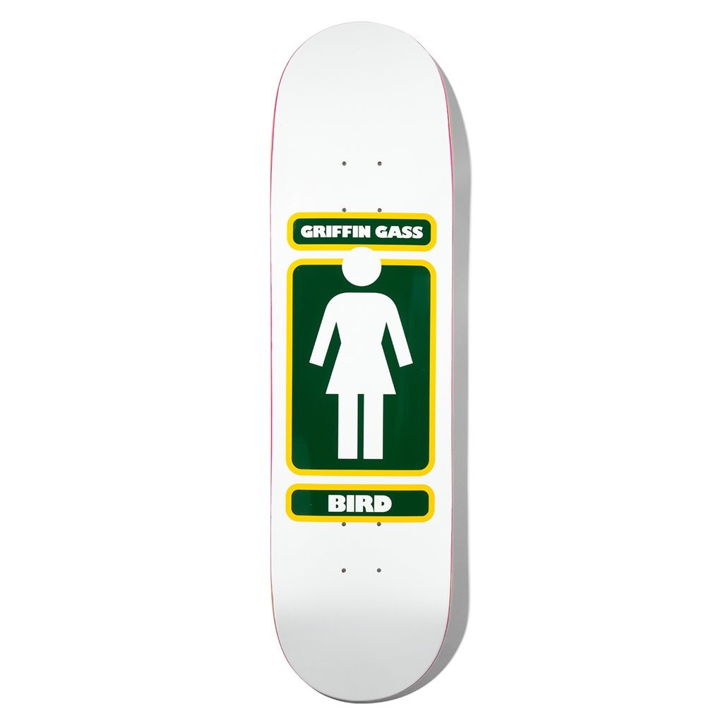 Shape Girl Skateboards Gass 93 Til Deck - Branco / Verde
