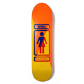 Shape Girl Skateboards Rick Mccrank 93 Til Burly Deck - Amarelo / Laranja