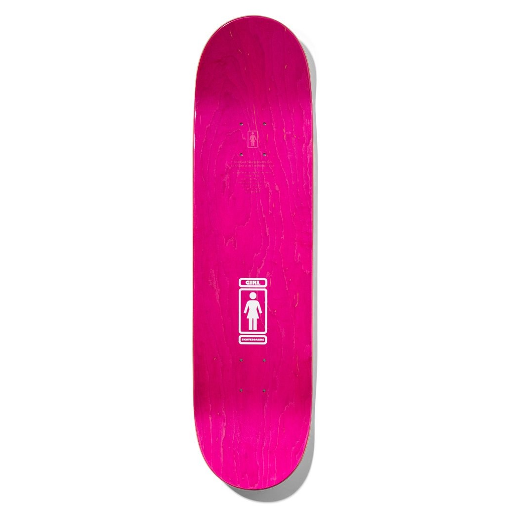 Shape Girl Skateboards Gass 93 Til Deck - Branco / Verde
