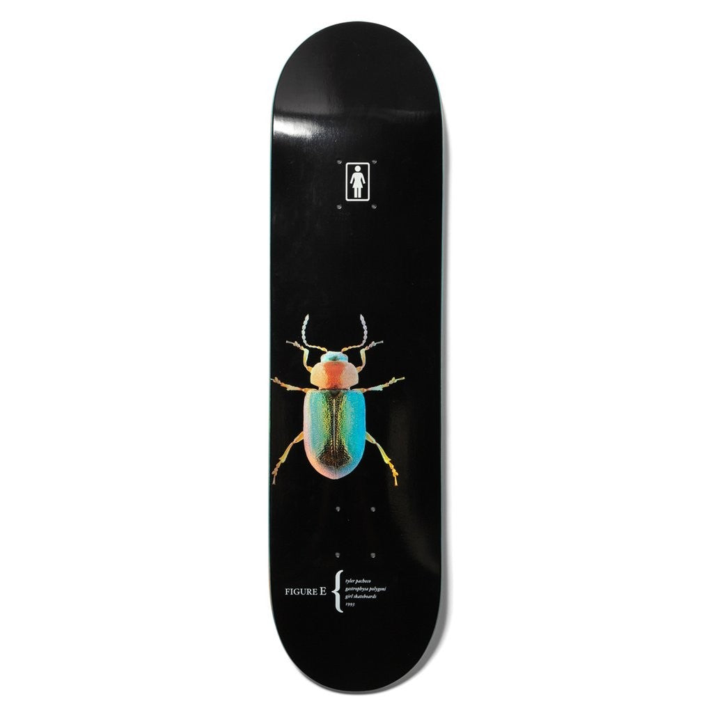 Shape Girl Skateboards Pacheco Beetles Deck - Preto