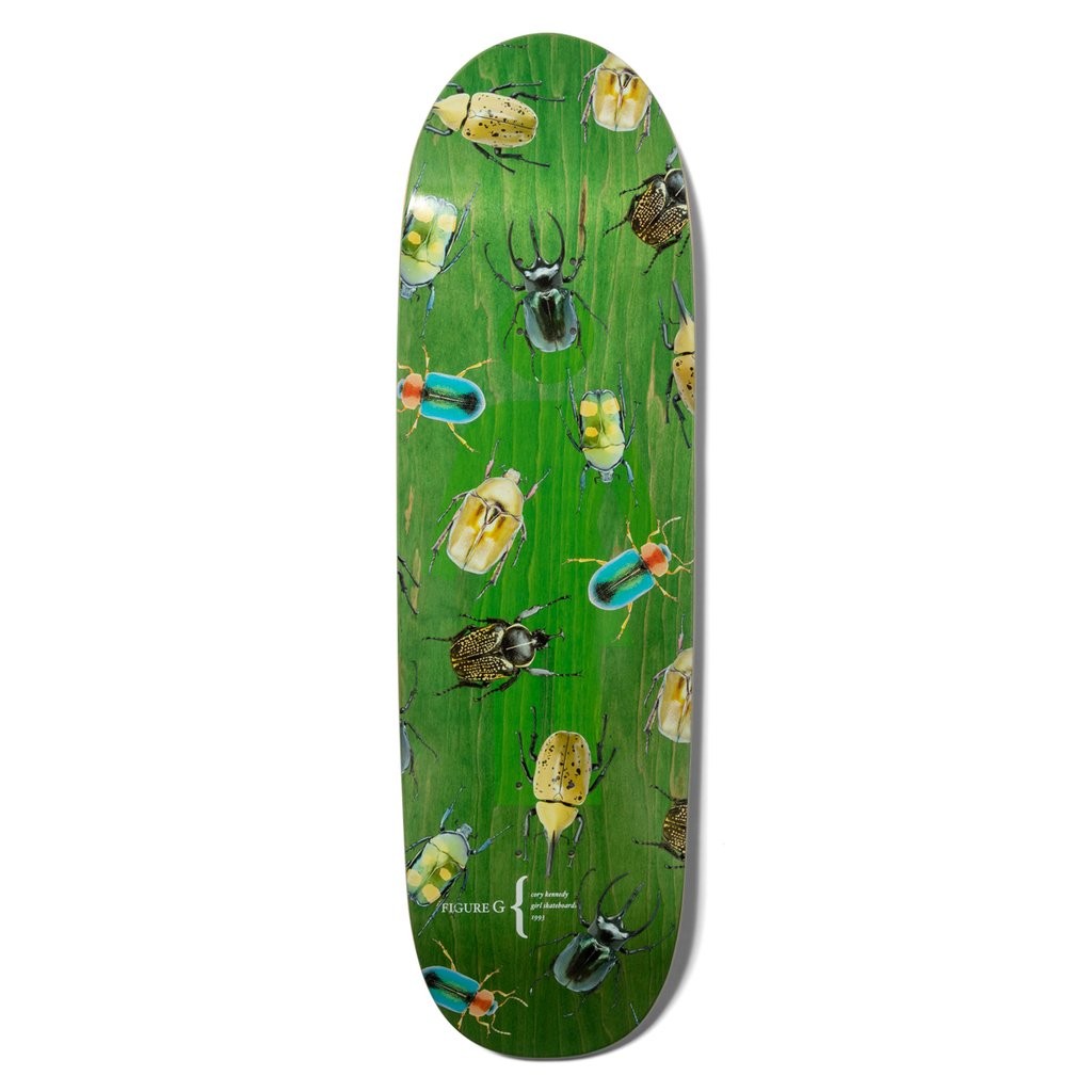 Shape Girl Skateboards Cory Kennedy Beetles Phawt Deck - Verde