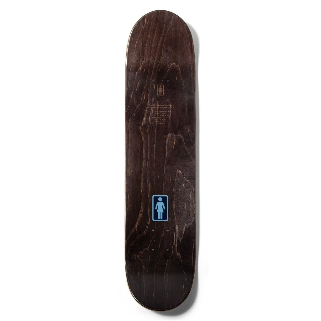 Shape Girl Skateboards Carroll Bruised Heels Deck - Azul
