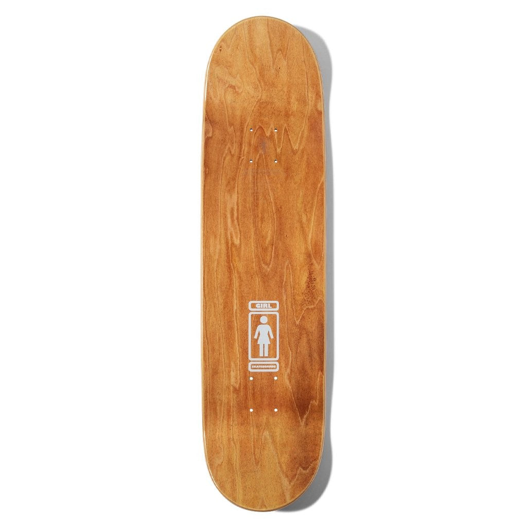 Shape Girl Skateboards Bannerot 93 Til Infinity Deck - Laranja / Preto