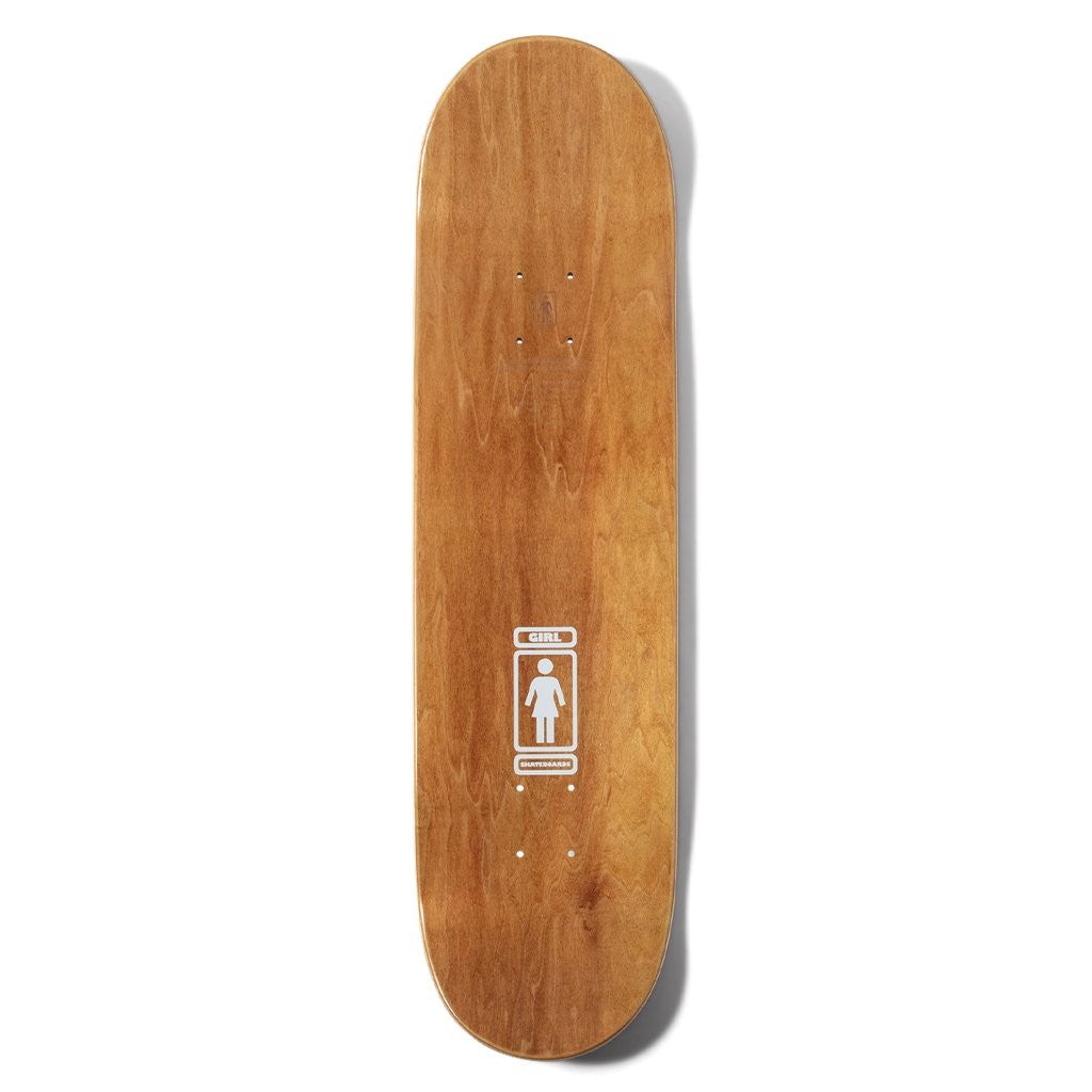 Shape Girl Skateboards Pacheco 93 Til Infinity Deck - Preto / Amarelo