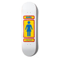Shape Girl Skateboards Malto 93 Til Infinity Deck - Branco / Amarelo