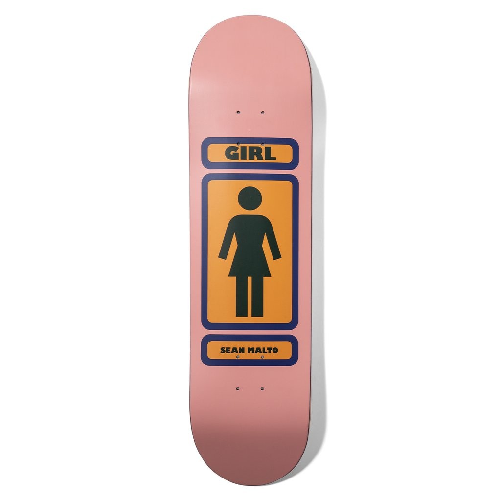 Shape Girl Skateboards Malto 93 Til Infinity Deck - Rosa / Laranja