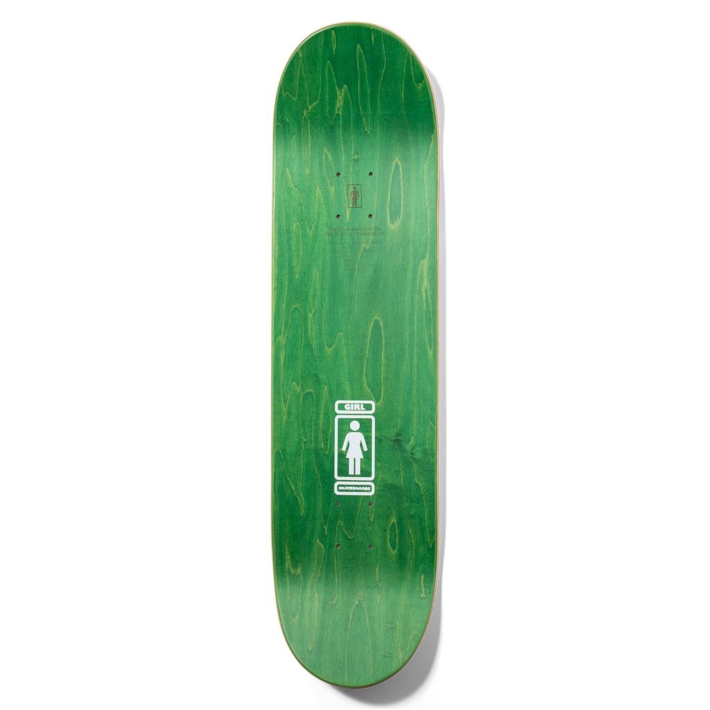 Shape Girl Skateboards Pacheco 93 Til Infinity Deck - Verde / Branco