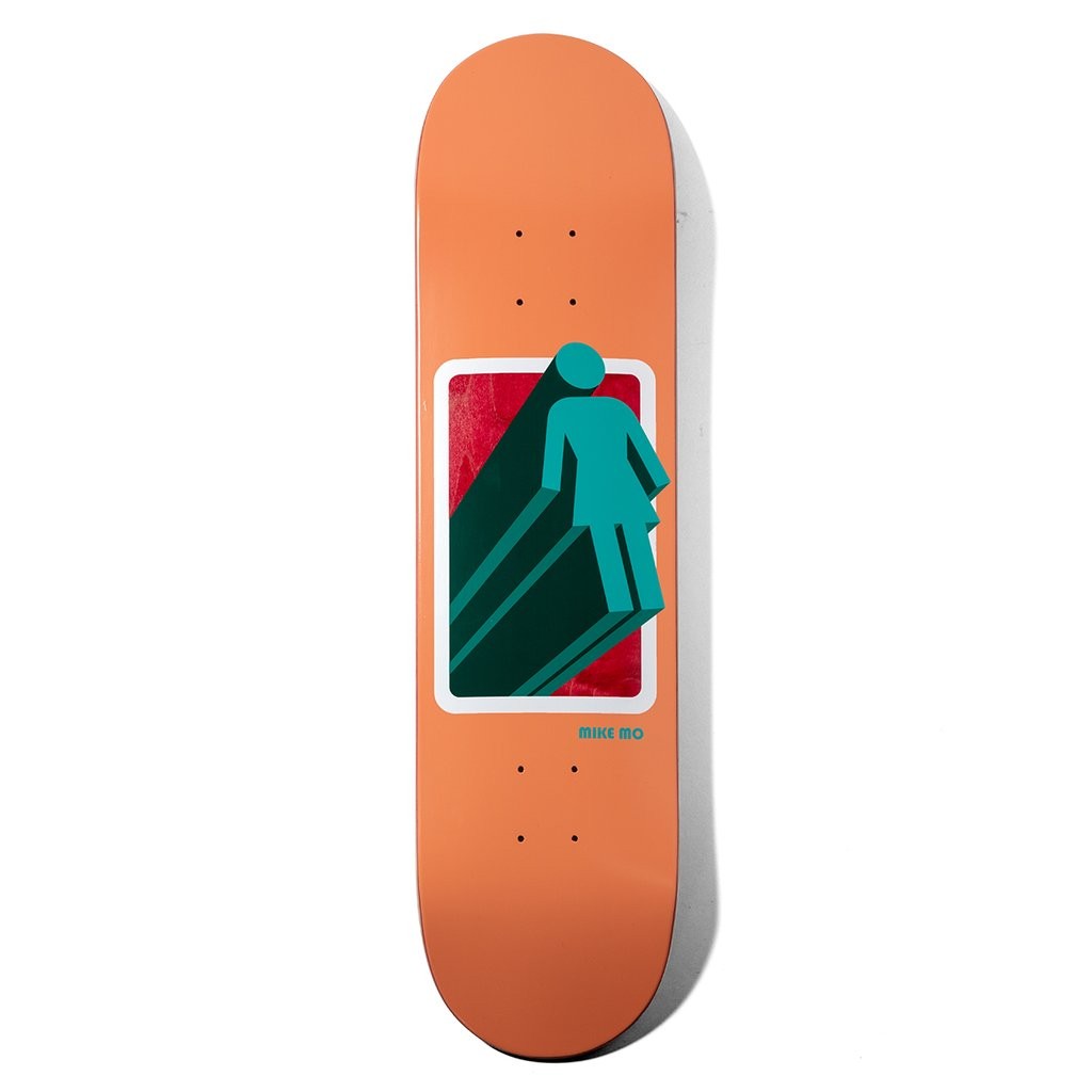 Shape Girl Skateboards Mike Mo 3D OG Deck - Laranja